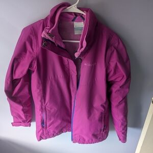 Columbia Kids' Interchangeable Jacket Coat In Purple